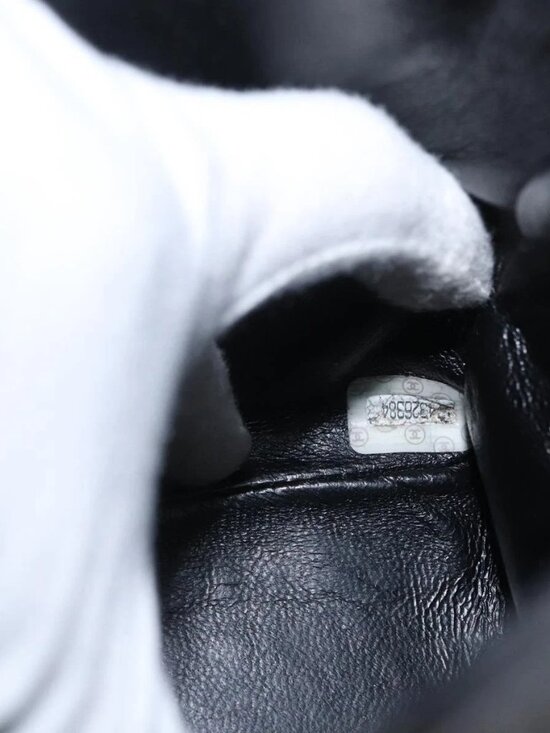 CHANEL Matelasse 25 Chain Backpack Enamel Black Silver CC Auth gh1554 main image 7